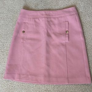 Loft pale pink skirt